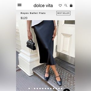 Dolce Vita Reyes Ballet Mary-jane Flat